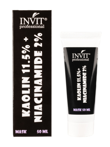 Фото Маска для лица KAOLIN 11,5% + NIACINAMIDE 2% для проблемной и комбинированной кожи, 50 мл.