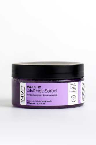 Фото Сахарный скраб для тела Majestic Oils&Figs Sorbet
