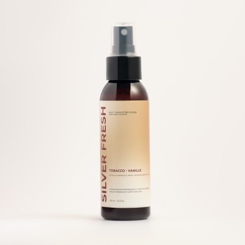 Фото Дезодорант-спрей для тела натуральный табак-ваниль