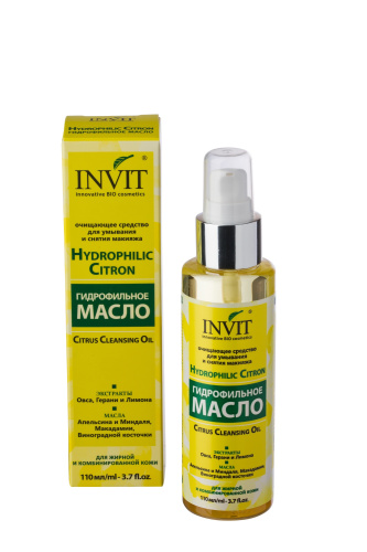 Фото Гидрофильное масло для жирной кожи «Hydrophilic Citron»