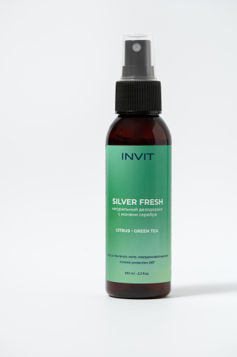 Фото Дезодорант-спрей для тела натуральный цитрус-зеленый чай