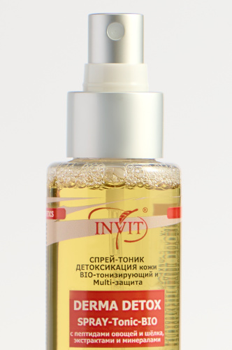Фото Тонизирующий и противовоспалительный спрей-тоник “DERMA DETOX” для чувствительной кожи