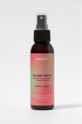 Фото Дезодорант-спрей для тела натуральный матча-вишня