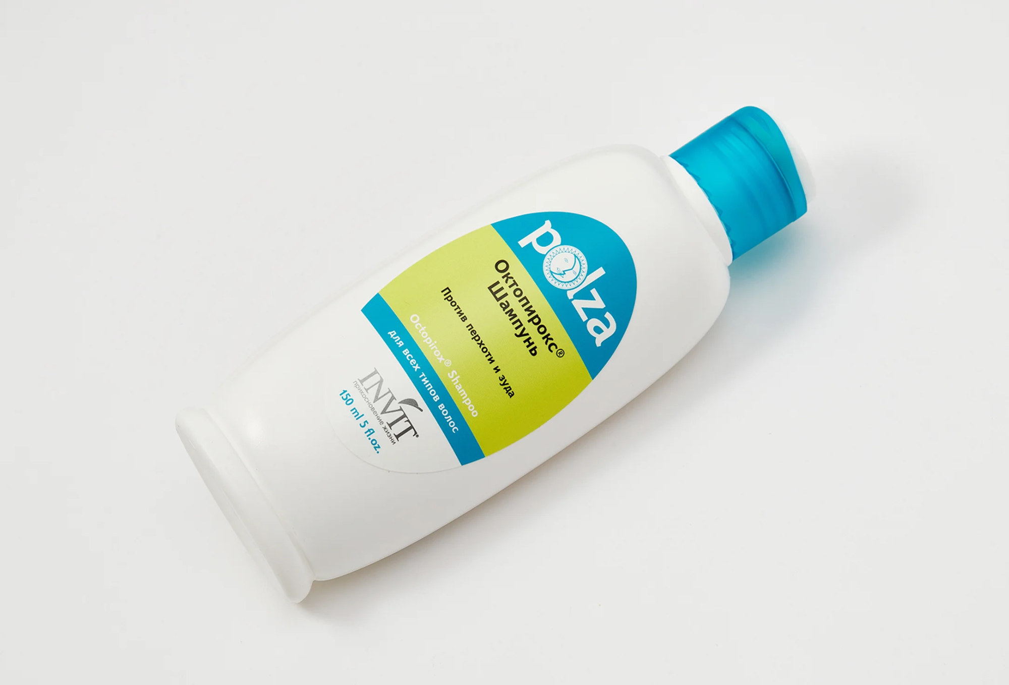 Фото Шампунь Октопирокс  для ухода за чувствительной кожи головы, устранения перхоти и раздражения Польза, 150 мл